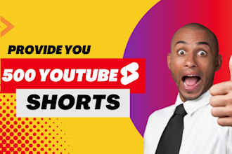 provide 500 viral youtube short videos