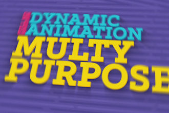create kinetic typography, text animation and text intro