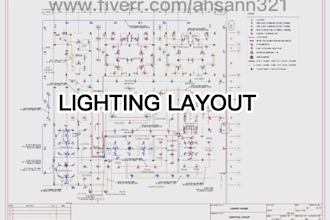 do electrical drawings and electrical design in autocad
