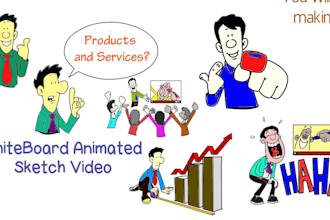 create whiteboard animation for youtube with voiceover