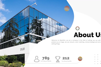 make amazing professional company profile video