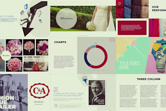 design powerpoint presentations and pitch decks