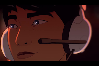 do 2d animated music video cartoon animation  character animation anime style