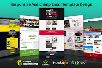 design responsive mailchimp email template