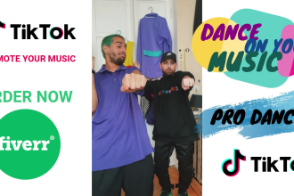 create tik tok duet dance choreography on your song