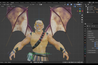 do 3d character rigging in blender, rigify rig, mixamo rig, auto rig pro
