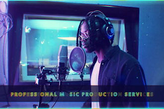mix and master instrumental music and vocals as a mixing and mastering engineer