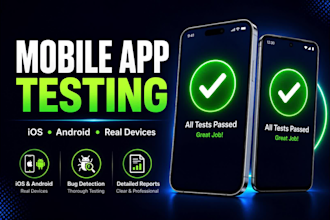 do ios and android mobile app testing on real devices