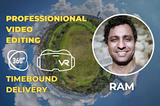 edit your immersive 360 footage professionally