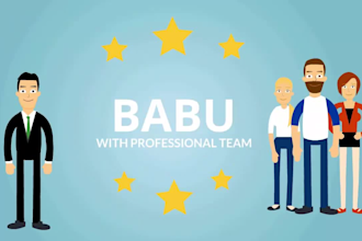 create  2d explainer animation  and infographic animation for you