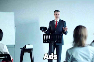 make professional video ads using stock footage