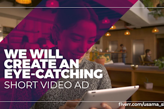 make professional commercial video for business and sales