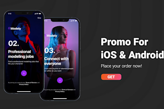 create app promo video, app demo, app promo for mobile app