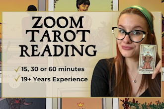 do a live tarot reading with no question limit on zoom
