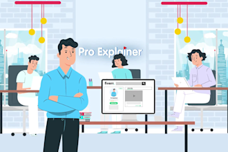 do a premium 2d animated explainer video in 24h