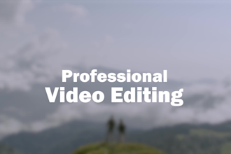 do professional video editing, youtube video editors