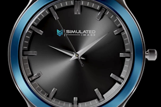 create 3d watch animation, 3d watch design, 3d watch model, 3d watch rendering