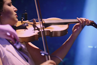 improvise violin in any contemporary music style