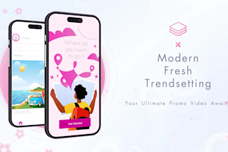 create an app promo, website, saas promo video