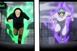 create viral and cinematic ai anime fight scene video anime trailer ai movie veo