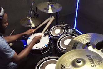 record professional mixed drum track as your session drummer