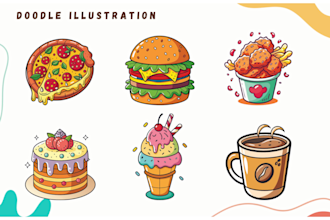 make doodle icons, stickers, and illustrations