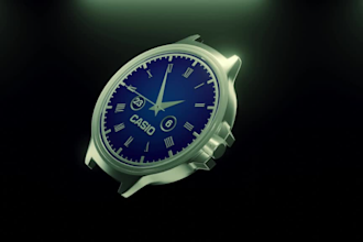 make 3d watch rendering wristwatch design watch animation  cad jewelry model