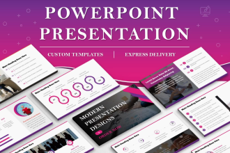 do powerpoint presentation and investor pitch deck design