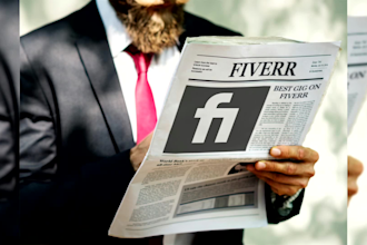 put your images or logo on newspapers, books and magazines 15 designs