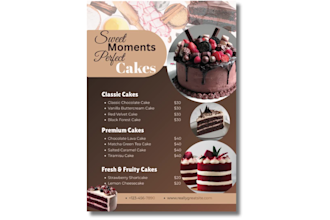 design creative flyers and brouchers for your business