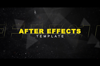 edit any after effects template from envato elements