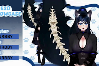 design and rig live2d vtuber model live2d rigging anime vtuber avatar commission