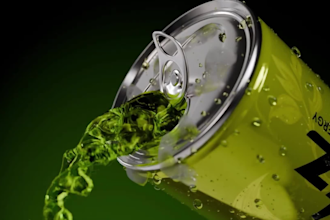3d beverage animation 3d bottle drink animation  3d beverage animated 3d soda