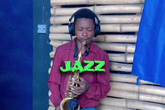 record pro saxophone solo and lines to your song