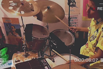 record professional hybrid drums, brazilian funk samba pop