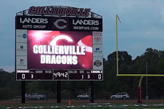 stadium billboard perimeter animation ads sports arena animation led screen