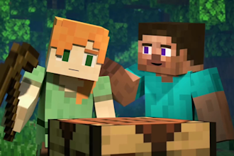 create a professional minecraft animation for your youtube channel