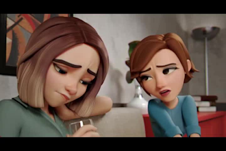 do premium quality 3d disney cartoon animation, music video, 3d pixar short film