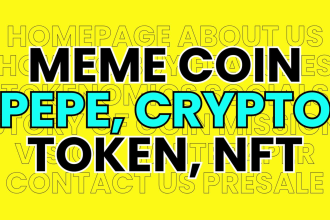 design nft, crypto, token, meme coin, pepe wordpress website