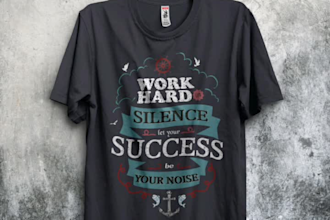 create awesome exclusive vector illustrated branding tshirt design