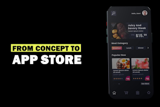 do custom flutter app development with clean UI UX
