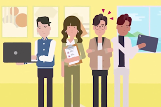 create 2d animated explainer video
