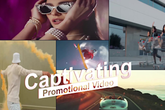 create promotional video ads or short video ads for marketing commercial