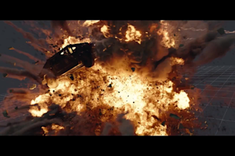 do professional vfx, special effect, fire explosion, special effect, compositing
