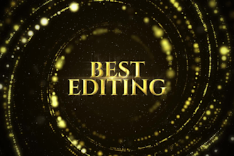 create awards show opener title animation within 24 hours