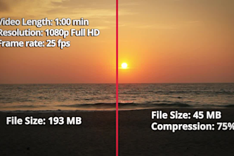compress video file size without losing quality