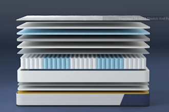 create stunning 3d mattress animation, realistic bed, pillow, product cgi video