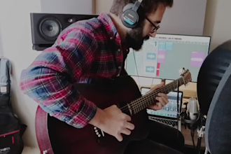 be your sessionist and record tracks in a pro studio