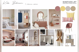 make mood board and shopping list for your room