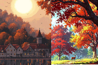 8bit ,16bit ,32bit 2d pixel art animation wallpaper, animated gif rpg tileset